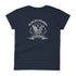 In stock We Are Not Descended from Fearful Men Women's short sleeve t-shirt (Back Design) - Mainstream Freedom